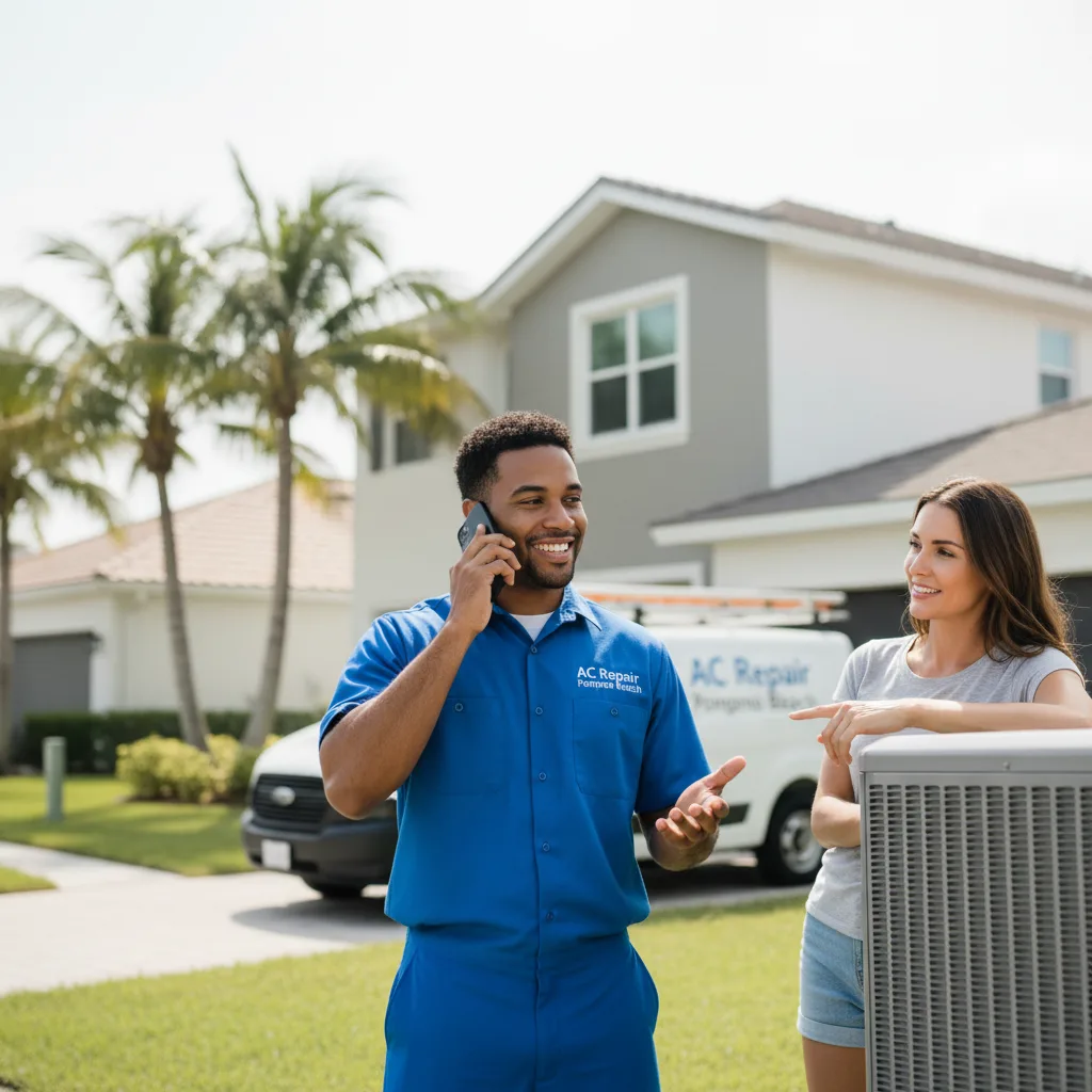 AC Repair Pompano Beach customer support in Manistique